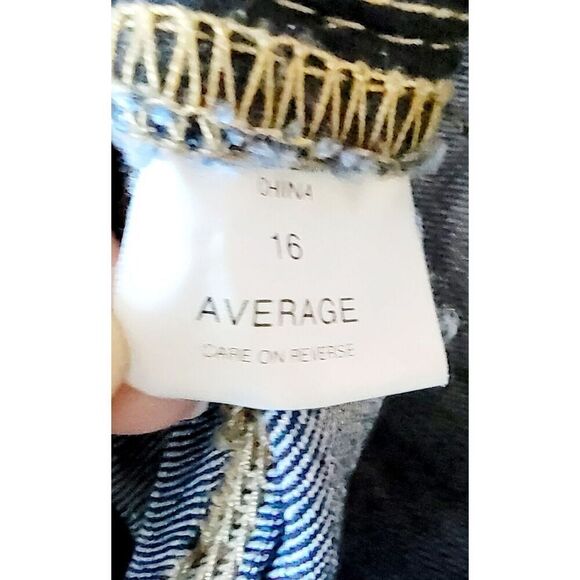 New York &‎ Company 16 Jeans Women Curvy Skinny Stretch Denim Dark Wash Strt Leg - Picture 8 of 8